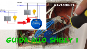 guida allo shelly 1 installazione configurazione interruttore