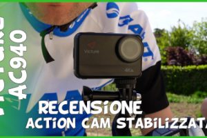 Recensione action cam 4k 60fps stabilizzata Victure AC940