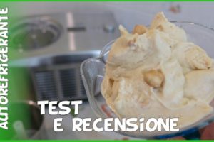 Recensione e test gelatiera autorefrigerante Amazon Bodega per gelato artigianale fatto in casa.