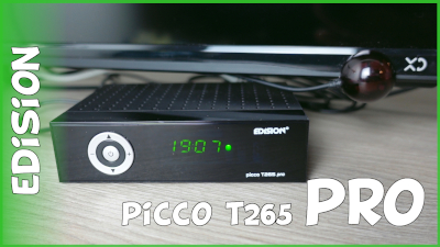 Recensione decoder ricevitore digitale terrestre HD Edision Picco T265 Pro
