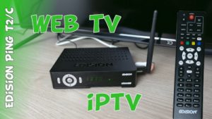 Recensione decoder digitale terrestre Edision Ping T2C con IPTV e Web Tv e telecomando universale