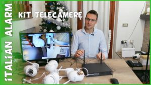 Recensione kit telecamere da esterno WiFi videosorveglianza Italian Alarm