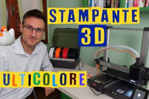 Recensione stampante 3D multicolore Anycubic Kobra 3 Combo