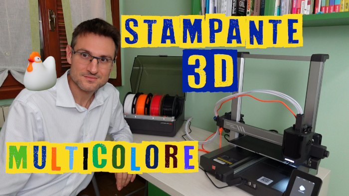 Recensione stampante 3D multicolore Anycubic Kobra 3 Combo